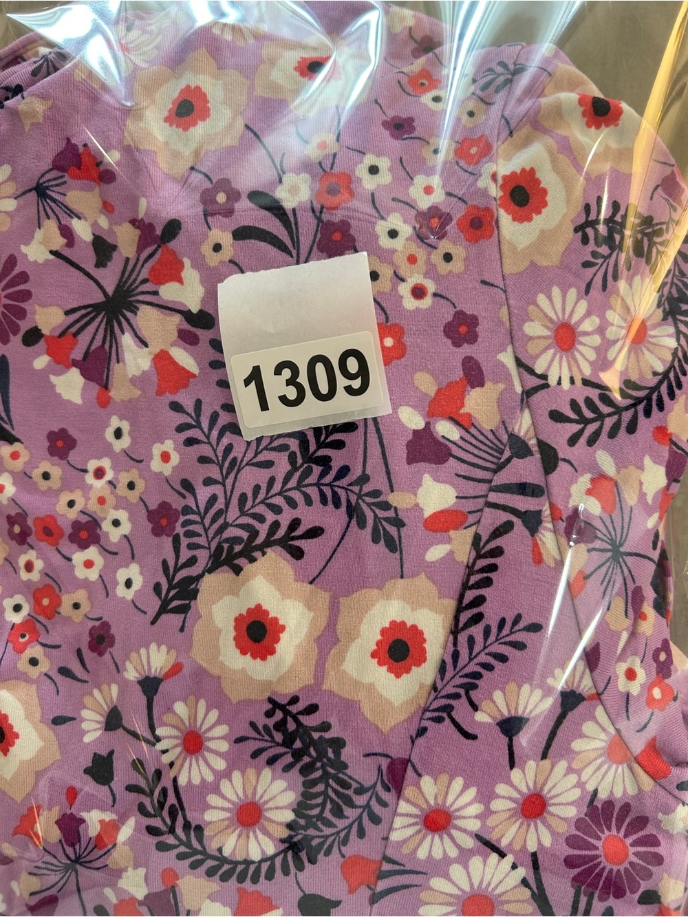 Boden Cassia Jersey Midi Floral Purple Wrap Dress in Size 12 - Picture 11 of 11